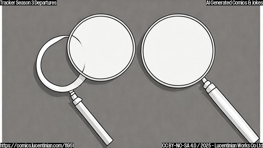A simple, flat-color cartoon image depicting a television screen with a magnifying glass pointed towards it. The screen shows a question mark. The style is clean and minimalist.
