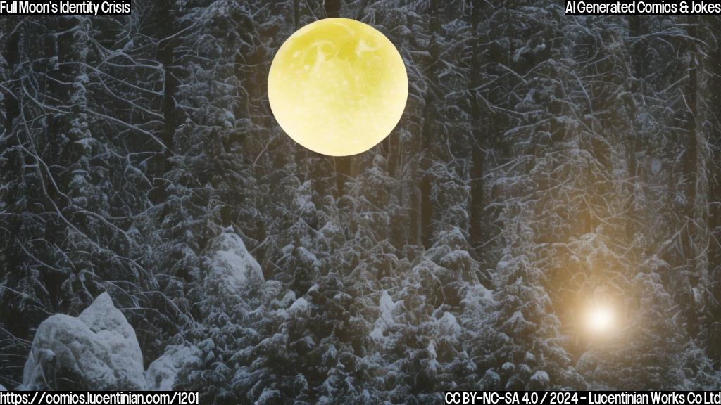A large, glowing orb with a bright white color, floating in space. The orb is slightly larger than usual due to the full moon phase. In the background, a subtle image of a forest with beaver-shaped silhouettes, as a nod to the Beaver Moon nickname.