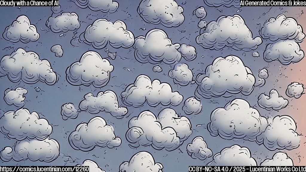 plain color cartoon style picture of a fluffy cloud with a little server rack hanging under it with cute happy face