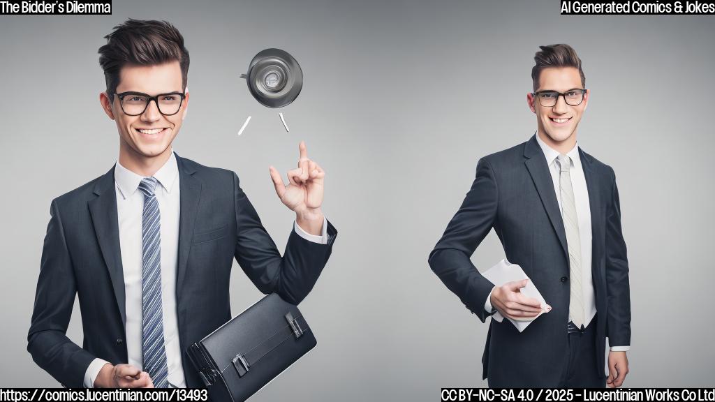 A person wearing a suit and holding a briefcase stands in front of a white background. They have a determined look on their face, with a hint of a smile. Their right hand is gesturing upwards, as if they're making an upward motion with their hand to emphasize the idea of "sliding into" something better. The person's arms are crossed, conveying confidence and readiness to make a move. The color palette should be neutral, with shades of blue and grey dominating the scene, evoking feelings of professionalism and stability.
