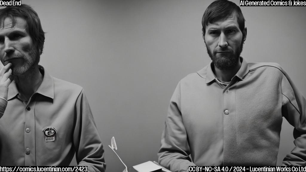 A man in a surveillance suit with a worn-out expression and a faint hint of sadness. He's sitting in front of a computer screen displaying a grainy video footage of the market suspect, a tall, thin individual wearing a dark jacket and jeans. The background is a dimly lit room with various surveillance equipment scattered around. The man's eyes are red and watery, and he has a faint tear roll down his cheek.