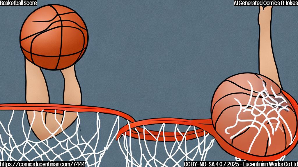 Draw a plain color cartoon style picture of a basketball scoreboard showing "111" on one side and "105" on the other side.