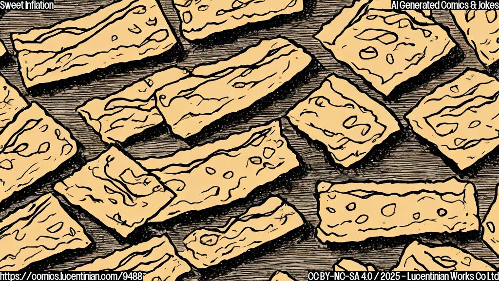 Plain cartoon of a brown candy bar with worried face sitting on a psychologist couch.
